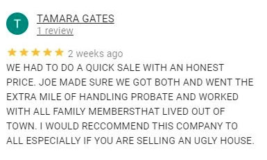 five star customer review